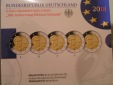 BRD Deutschland 2 Euro Set 2018 Helmut Schmidt pp/spiegelglanz