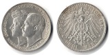 Sachsen-Weimar-Eisenach, Kaiserreich  3 Mark  1910 A  FM-Frank...