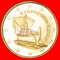 √ FINNLAND: ZYPERN ★ 50 EURO CENT 2008 SCHIFF STG STEMPELG...