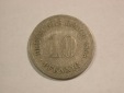 C01 KR 10 Pfennig 1892 D in f.ss  Orginalbilder