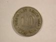 C01 KR 10 Pfennig 1898 E in ss  Orginalbilder