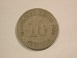 C01 KR 10 Pfennig  1899 E in s-ss   Orginalbilder
