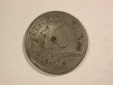 C01 KR 10 Pfennig  1917 D, fleckig sonst vz-st  Orginalbilder