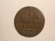 C02 Schaumburg Hessen 1 guter Pfennig 1800 in f.ss  Orginalbilder