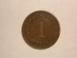 C02 KR 1 Pfennig 1904 J in ss+  Orginalbilder
