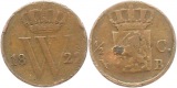 9509 Niederlande 1/2 Cent 1822 B