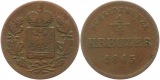 9542 Schwarzburg 1/4 Kreuzer 1863