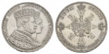 Preußen, Krönungstaler 1861, kleiner Randfehler
