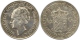 9663 Niederlande 1/2 Gulden Silber 1922
