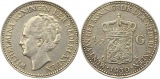9666 Niederlande 1/2 Gulden Silber 1930