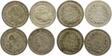 9690 Niederlande 10 Cent Silber Lot 4 Stück