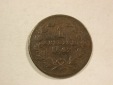 C04 Baden  1 Kreuzer 1847 in f.s gutes Belegstück   Originalb...