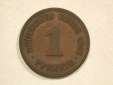 C04 KR  1 Pfennig  1897 A in ss-vz/f.vz Originalbilder