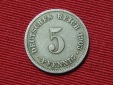 KR 5 Pfennig 1903 J seltener