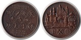 Deutschland Kupfermedaille  FM-Frankfurt Gewicht: 20g Kupfer