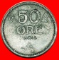 √ DEUTSCHLAND (1941-1945): NORWEGEN ★ 50 OERE 1942! Haakon...