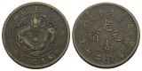 China, Kupfermünze, Ø= 31,6 mm, 14,73g