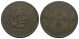 China, Kupfermünze,Ø= 33,8 mm, 14,87g