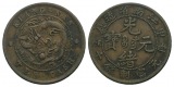 China, Kupfermünze, Ø=28,4 mm, 7,49g