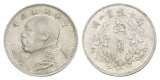 China, Kleinmünze, Silber, Ø= 18,5 mm, 2,59g