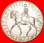 √ PFERD: GROSSBRITANNIEN ★ 25 NEU PENCE 1977 STG STEMPELGL...