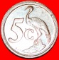 § KRANICHE: SÜDAFRIKA ★ Suid-Afrika 5 CENTS 1994!