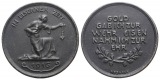 Deutsches Reich, Medaille 1916, Eisen, Ø= 41mm, 19,97g