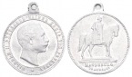 Medaille 1897, tragbar, Aluminium, Ø= 28mm, 2,68g