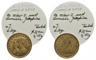 Medaille o.J., Tombak, Ø= 23mm, 4,15g