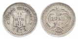Guatemala, 1/2 Real, 1878