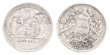 Guatemala, 1/2 Real, 1881