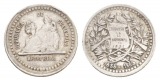 Guatemala, 1/2 Real, 1883