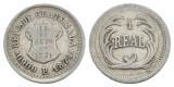 Guatemala, Real, 1874