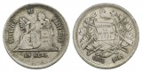 Guatemala, Real, 1883