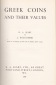 H.A. Seaby/ Greek coins and their values