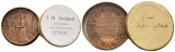 Bronzemedaille 1912 Stade in orig. Pappschachtel, Ø=39 mm, 27...