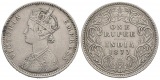 10,69 g Feinsilber. Queen Victoria (1837 - 1901)