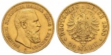 7,17 g Feingold. Friedrich III.(09.03. - 15.06.1888)