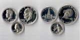 USA    1976   Silver Proof Set  FM-Frankfurt Feingewicht: ca.1...