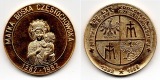 Polen   Medaille  1982  FM-Frankfurt  Muttergottes von Tschens...