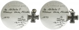 Eisernes Kreuz, Miniatur 1870, 16,8 x 16,5 mm, 1,67g