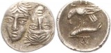 0176 Griechen Moesia Inferior Istros 1/4 Stater 400 - 300 v. Chr.