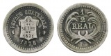 Guatemala, 1/2 Real, 1878