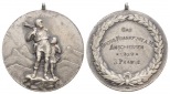 Frankfurt, Silbermedaille, Anschiessen, 1929; 12,97 g; Ø 34 mm