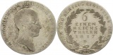 0235 Preußen 1/6 Taler 1817 B Breslau