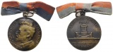 Berchtesgaden, tragbare Bronzemedaille, Ganghofer, 1925; 16,75...