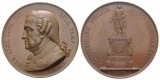 Bronzemedaille, Karl Alexander von Lothringen, Denkmal 1848; 5...