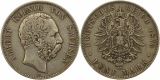 0275 Sachsen 5 Mark 1875