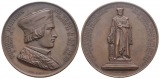 Bronzemedaille auf Denkmal Dirk Martens, gestorben 1534; 72,93...