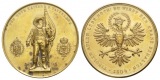 Bronzemedaille, vergoldet, 1893, Tiroler Adler 1809; 17,21 g; ...